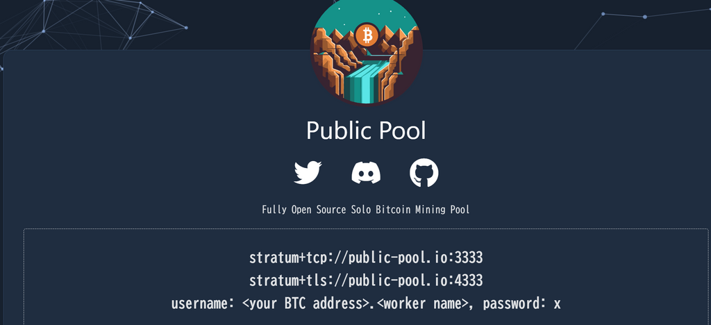 ビットコイン・ソロマイニングを開始しました